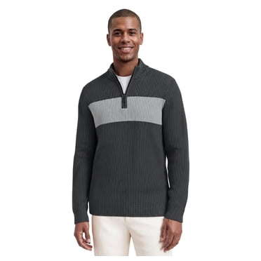 Izod Men's Quarter Zip Sweater, Sizes S-XXL