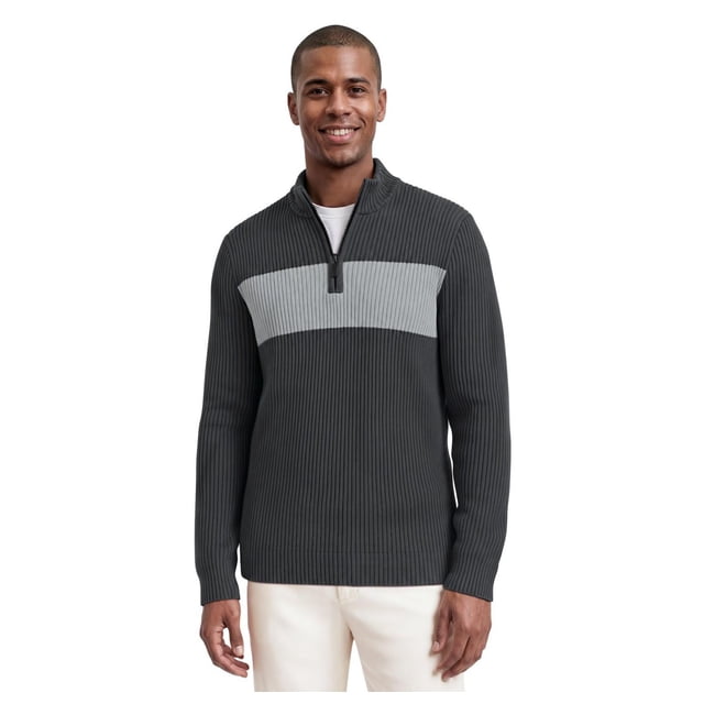 Izod Men's Quarter Zip Sweater, Sizes S-XXL