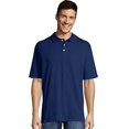 thumbnail image 2 of Hanes Mens FreshIQ X-Temp Polo, 3XL, Navy, 2 of 4