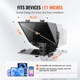 thumbnail image 3 of VEVOR 11'' Floor Type Teleprompter Remote for Webcam Smartphone Live Streaming, 3 of 9