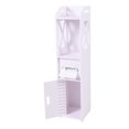 thumbnail image 1 of Petit Meuble de Rangement pour Salle de Bain, Armoire de Rangement Mince pour Papier Toilette pour Chambre, 1 of 7