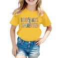 thumbnail image 1 of Pyjamas pour Filles Taille 12 Shorts Camisole pour Tout-Petits Mode Décontractée Imprimé Col Rond Manches Courtes T-Shirt Haut, 1 of 4