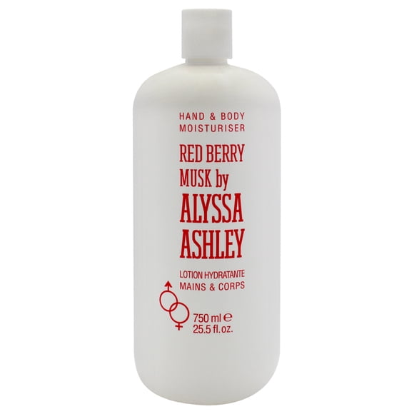 Red Berry Musk Hand and Body Moisturiser by Alyssa Ashley for Unisex - 25.5 oz Body Lotion