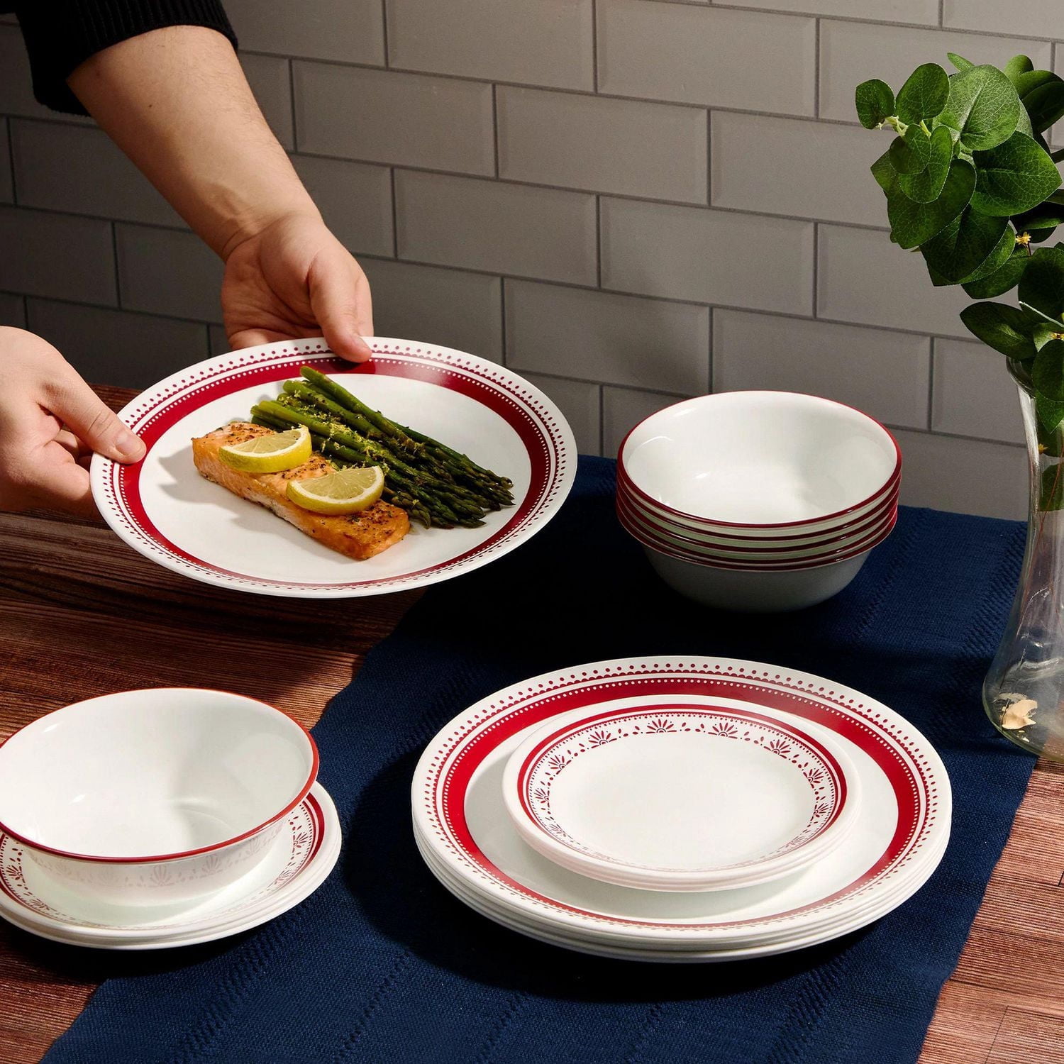 Assiette plate Corelle® Vitrelle® Classic Sadie 10,3"
