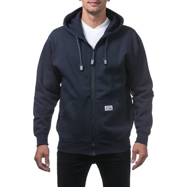 Pro Club Mens Heavyweight Full Zip Fleece Hoodie