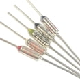 thumbnail image 2 of Pack of 100 Thermal Fuse Handy Installation Craftsmanship Temperature Fuses Compact Size Controller Thermostat Switch Metal Fuze 250°, 2 of 9