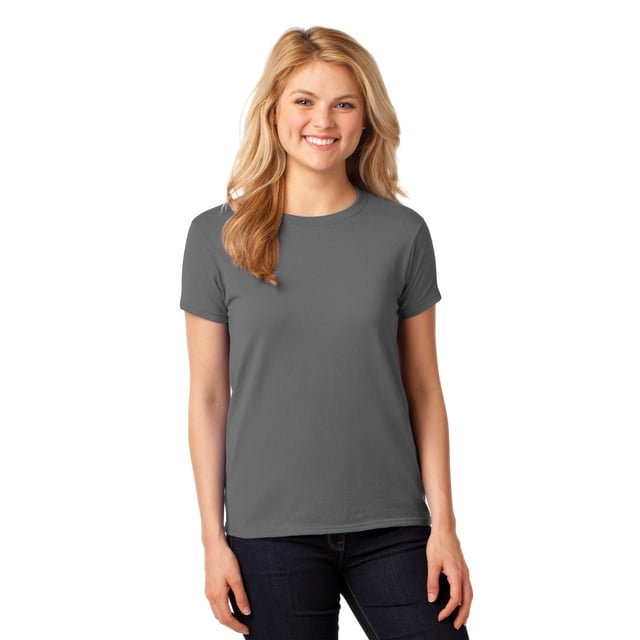 Gildan T-Shirt à Manches Courtes pour Femmes en Coton 100 pour Cent 5000L