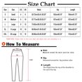 thumbnail image 3 of Besolor Jeans Cargo à Jambe Droite Extensibles Taille Haute pour Femmes, Gris, 3 of 7