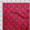 thumbnail image 2 of oneOone Tissu en Coton Imprimé Floral Bloc 56 Pouces de Large, 2 of 4