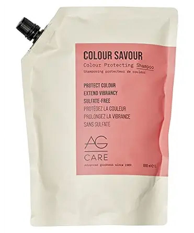 AG HAIR CARE by AG Hair Care , COLOUR SAVOUR SULFATE-FREE SHAMPOO (NEW PACKAGING) 33.8 OZ