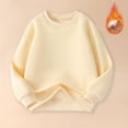 thumbnail image 3 of Sweaters for Boys Fleece Thickened Long Sleeve Capless Casual Warm, 3 of 5
