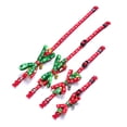 thumbnail image 1 of Cat Dog Christmas Snowflake Detachable Adjustable Pet Bell Collar Neck Strap, 1 of 5