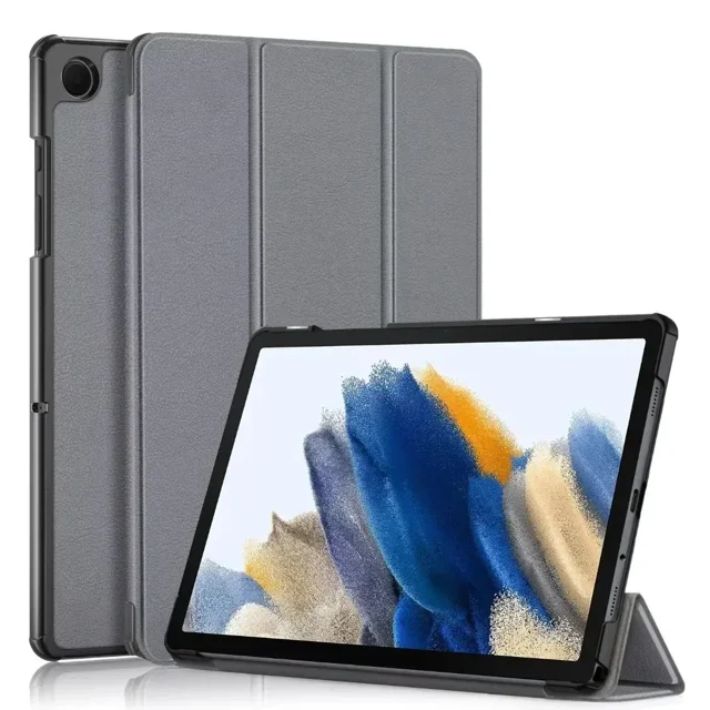 Smart Case for Samsung Galaxy Tab A9+ 2023 Ultra Slim PU Leather Stand Cover For Galaxy A9 Plus 11 Inch Tablet Protective Case GRAY Tab A9 Plus 11inch