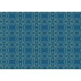 thumbnail image 1 of Ahgly Company Machine Washable Indoor Rectangle Transitional Blueberry Blue Area Rugs, 7' x 10', 1 of 7