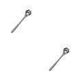 thumbnail image 2 of Ruiboury Exquisite Stainless Steel Mixing Spoon For Tea Essential For Tea Lovers Essential For Tea Drinking Stainless Steel Spoon Dog Paw Colander Bla 1 2Set, 2 of 6
