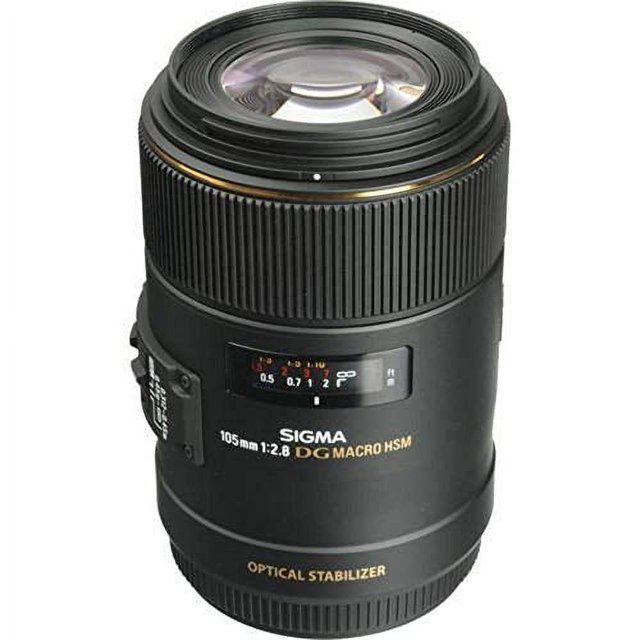 Sigma 258306 Objectif 105mm F2.8 EX DG OS HSM Macro pour Appareil Photo Reflex Nikon - Version Internationale (Sans Garantie)