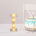 thumbnail image 4 of Illuminated LED Alphabet Letter Light Decorative Marquee Lamp for Birthday Party Wedding Children's Room Home Bar Wall Battery Operated, 4 of 6