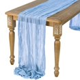 thumbnail image 1 of Gauze Tablecloth Boho Country Decor For Wedding Decor Reception Bridal Shower Holiday Party, 1 of 9
