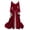 95-Red, variant on UPPADA Clearance Plus Size Cocktail Dresses formal Dress for Women Party Dress Vintage Elegant Dress Plus Size Flared Sleeves Dresses bridal shower guest dress plus size
