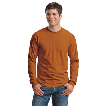 Gildan T-Shirt à Manches Longues pour Hommes en Coton 100 pour Cent - G2400