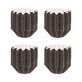 thumbnail image 4 of 50 Pcs 1 Ensemble Doublures Chauffe-Parfum Plaques de Doublure Chauffe-Cire pour Fonte (Noir), 4 of 7
