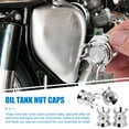 thumbnail image 3 of 4Pcs Front Axle Nut Covers Caps Kit Front Axle Nut Caps Covers Distinctive Crown Styling CNC Aluminum Alloy for Motorbike Modification, 3 of 8