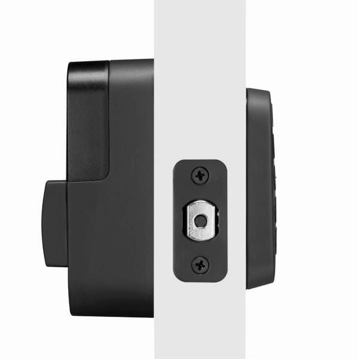 YALE Assure Lock 2 Key-Free Bluetooth Smart Deadbolt, Black Suede