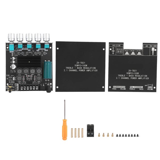 Carte Amplificateur de Puissance pour Module de Potentiomètre Numérique Bluetooth 2.1 Canaux