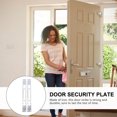 thumbnail image 3 of KONTONTY 6pcs Door Reinforcement Lock Body Metal Strike Plate Security Door Jamb, 3 of 8