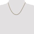 thumbnail image 2 of 14k Yellow Gold 18 Inch 2.5mm Curb Chain Necklace Pendant Charm, 2 of 9