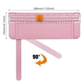 thumbnail image 2 of WIFKLSIIPG Wrapping Paper Cutter Paper Cutter Slider A4 Paper Trimmer with & Side Ruler Portable Straight Edge Cutter Portable Paper Trimmer for Label, 2 of 6