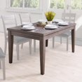 thumbnail image 2 of CorLiving New York Washed Grey Engineered and Solid Wood Classic Indoor Dining Table for up to 6 People, 2 of 7