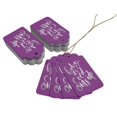 thumbnail image 3 of Inkdotpot 100 Pack Baby It's Cold Outside Baby Shower Favor Paper Tags Craft Real Silver Foil Hang Tag, 3 of 6
