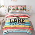 thumbnail image 1 of YST Lake Themed 7-Piece Comforter Set, Bed-in-a-Bag, King Size, 1 of 5
