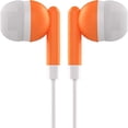 thumbnail image 4 of Maeline Bulk Earbuds with 3.5 mm Headphone Plug - 100 Pack - Orange, 4 of 15