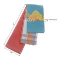 thumbnail image 4 of Dish Cloth (Set Of 3 Pcs) (Plaid W/Pumpkin Patch) - Set of 2, 4 of 4