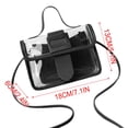 thumbnail image 3 of TopLLC Clear Purses For Women & Men-PVC Messenger Handbag Transparent Crossbody Purse Bag For Concert Sports Events & Amusement, 3 of 3