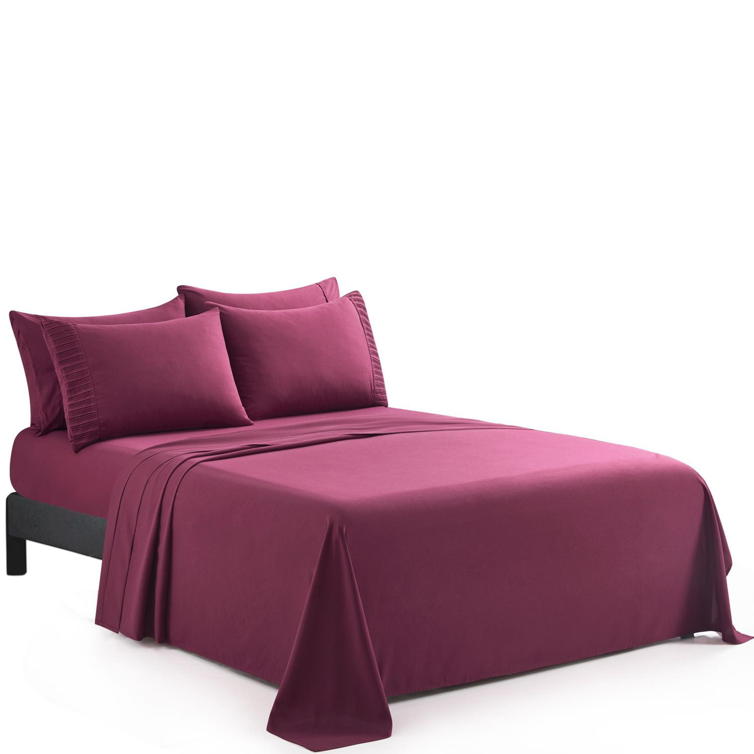Literie Marina Decoration, draps toutes saisons, ultra doux, soyeux et à poches profondes, en rayonne de bambou
