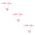 thumbnail image 3 of stanreset Waterproof Nose Clip Swimming Anti-noise Earplug for Protection Ear Protector Pink 3Set, 3 of 6