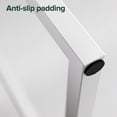 thumbnail image 3 of Zinus Jennifer Modern Minimalist Office Desk, 55 inch Multipurpose Computer Workstation or Dining Table for Small Spaces, White, 3 of 9