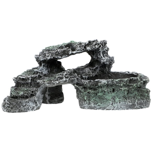 EIMELI Turtle Resting Platform Reptile Basking Resin Platform Tortoises Tank Basking Platform