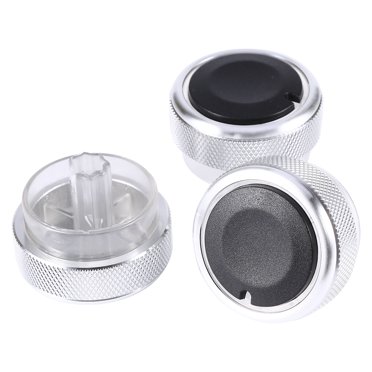 Interrupteur à Bouton-Poussoir pour Climatiseur Boutons de Climatisation en Aluminium Boutons de Climatisation Interrupteur à Bouton-Poussoir pour Climatiseur Classique Modifié en Aluminium