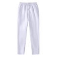 thumbnail image 3 of Men‘S Casual Solid Jogging Elastic Mid Waisted Sports Pants With Pockets Streetwear, 3 of 3