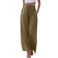 thumbnail image 1 of Women Pants Bell Bottoms Multi Colored Slim Trousers Ladies Work Leggings, 1 of 5