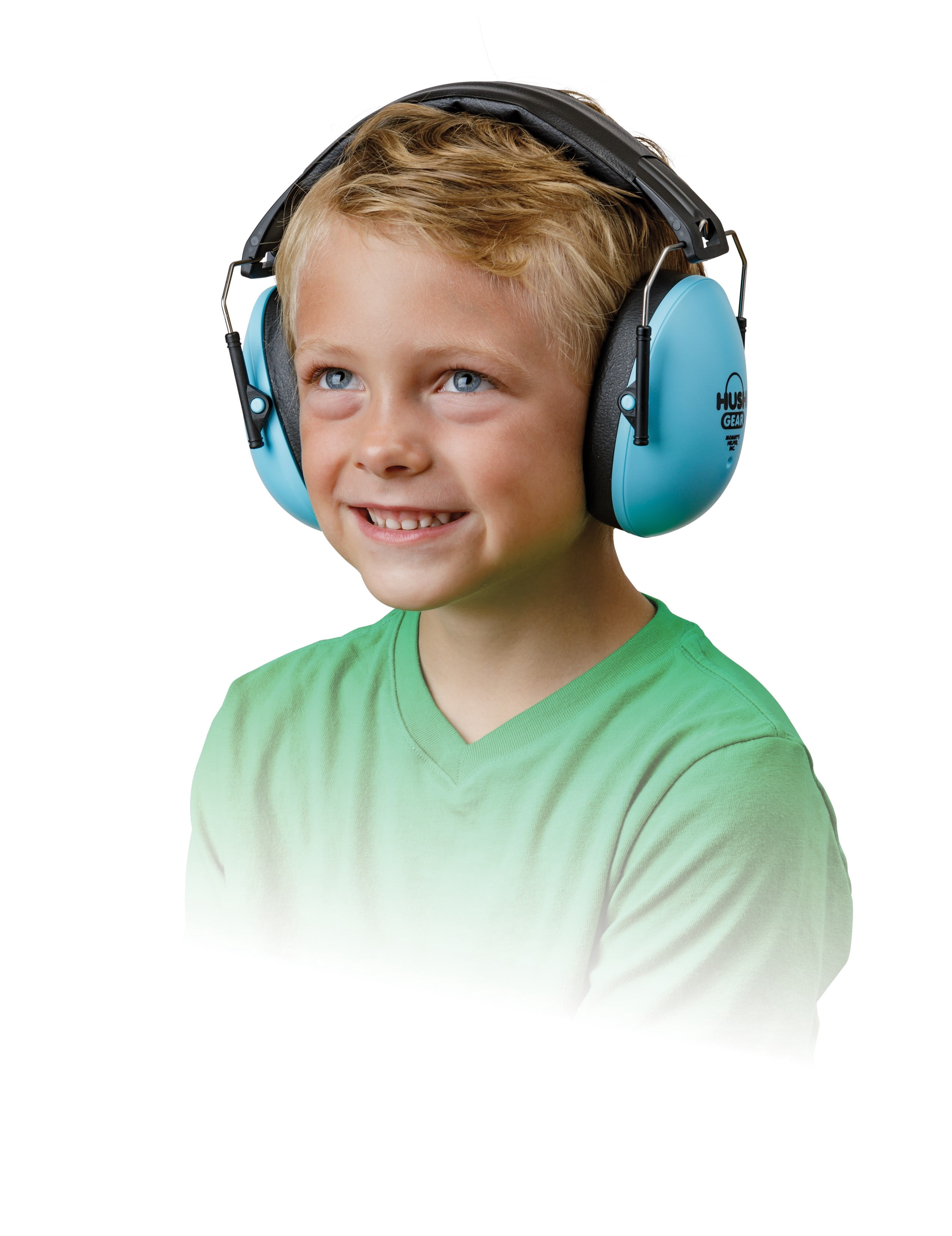Hush Gear Noise Cancelling Headphones for Kids Ear Protection Earmuffs - 28.6dB Noise Reduction for Toddler Ear Protection - Adjustable, Padded, Comfortable Fit Earmuffs for Kids, Blue