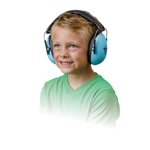 Hush Gear Noise Cancelling Headphones for Kids Ear Protection Earmuffs - 28.6dB Noise Reduction for Toddler Ear Protection - Adjustable, Padded, Comfortable Fit Earmuffs for Kids, Blue