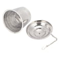 thumbnail image 2 of Filtre à Thé, Filtre à Épices Multifonctions Durable en Acier Inoxydable pour Filtrer les Résidus pour Assaisonner les Boules pour la Fabrication du Thé pour les Types de Thé de Cuisine, 2 of 8