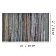 thumbnail image 3 of Fabstyles Premium 100% Cotton Rug, Handmade Area Rag Rug for Living Room, Hallway, Patio, 3 of 3