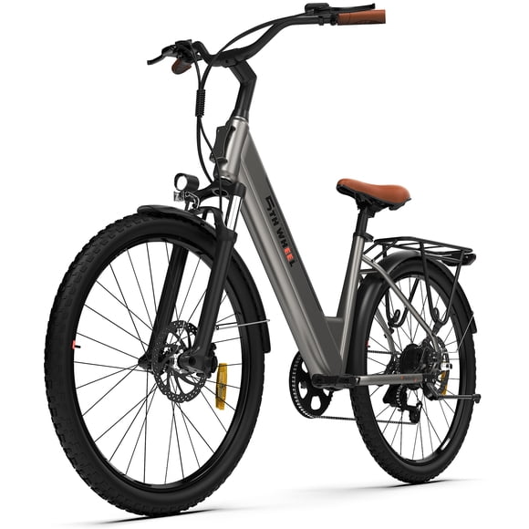 5TH WHEEL W18B Vélo Électrique pour Adulte, Moteur de 350 W, Vélo Électrique de 26 Pouces avec Batterie Amovible 36 V 10,4 Ah, 7 Vitesses, Homologué UL2849