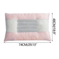 thumbnail image 2 of RKSTN Cervical core Summer Cool Pillow Cassia Pillow Core Cool Feeling Ice Silk Pillow Home Person Cervical Neck Protection Pillow Core, 2 of 2